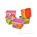 In mould labeling custom cookie packaging boxes